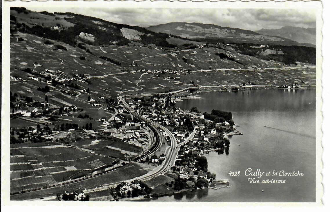 Ansichtskarten: Cully et la Corniche – Gebraucht aus Hochdorf von Ziegel-16