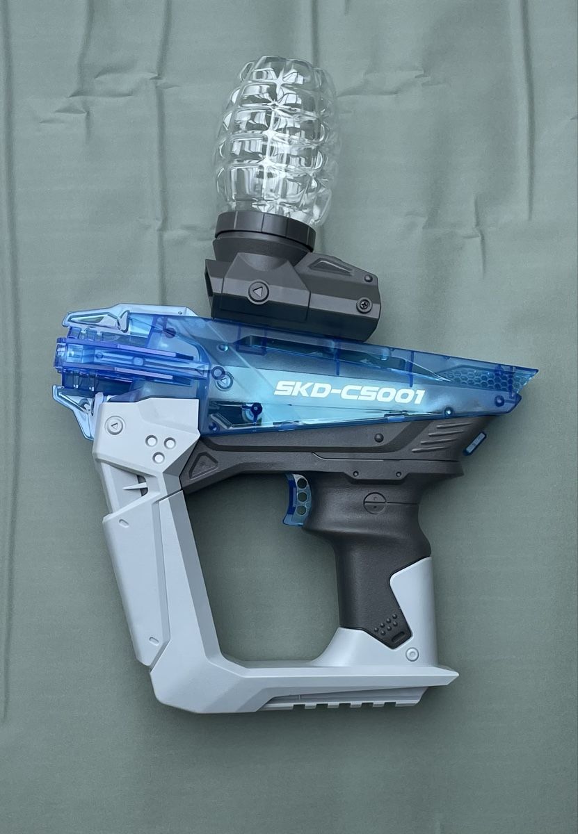 Giocattoli: SKD blaster bleu avec billes phosphorescent gel ball – Nuovo e nell'imballaggio originale da Les Brenets venduto da serialdrink