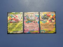 Trio Pokémon Pitch Black Ex