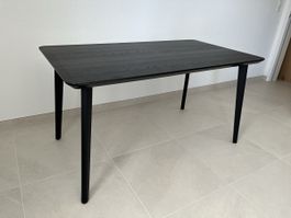 Esstisch Lisabo Ikea schwarz 140 x 78 schwarz Tisch