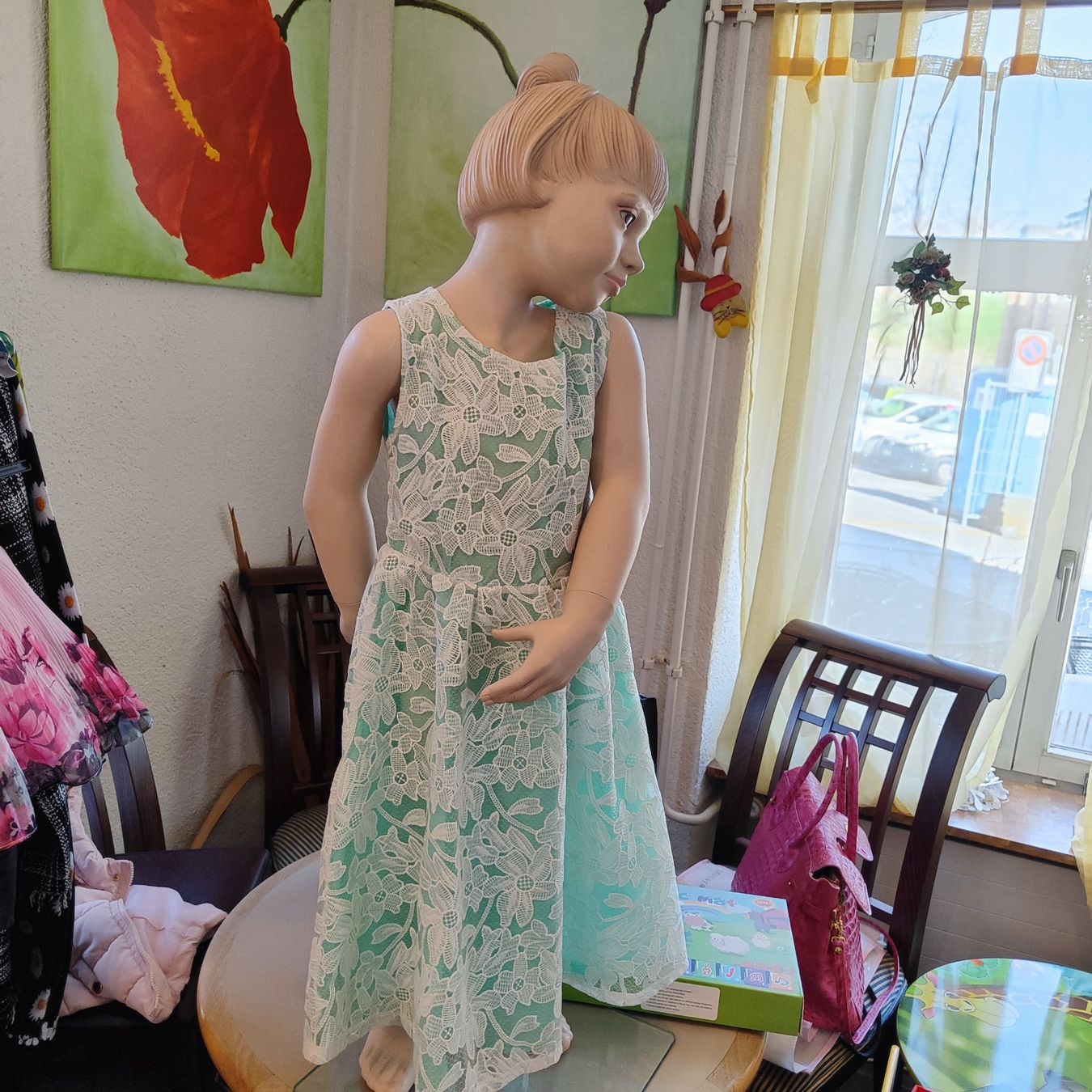 Vestiti & Gonne: Mädchen Kleid GR 128 – Nuovo e nell'imballaggio originale da Langnau am Albis venduto da Judithsebi 4