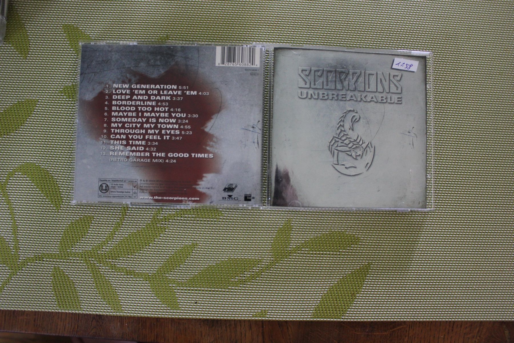CD: Unbreakable von Scorpions | CD | – Usato da Geroldswil venduto da CD-Verkauf-2022