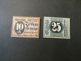Dt. Reich, Grimma  - Notgeldscheine