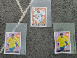 3x Panini WM Extra Sticker Luis Diaz & Jude Bellingham ⚽
