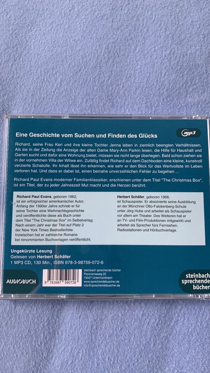 Audiolibri: Hörbuch – Nuovo (secondo la descrizione) da Affoltern am Albis venduto da tam_5vn5 1