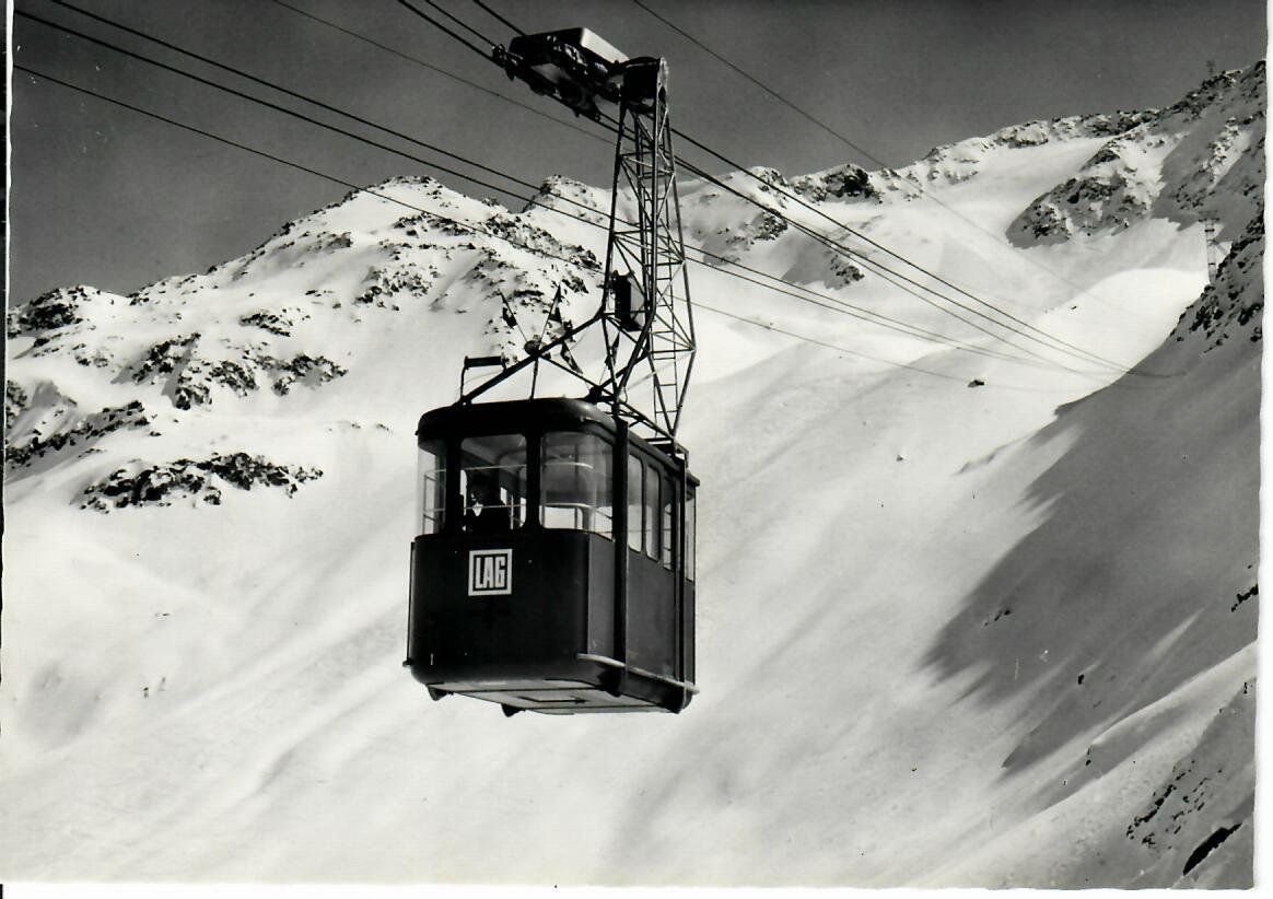 Cartoline postali: Gotthard - Luftseilbahn – Usato da Hochdorf venduto da Ziegel-16