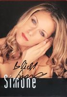 Simone (Stelzer) ESC Autogramm signiert Foto 10x15cm
