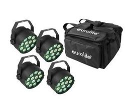 EUROLITE Set 4x LED PARty TCL Spot +-Bag