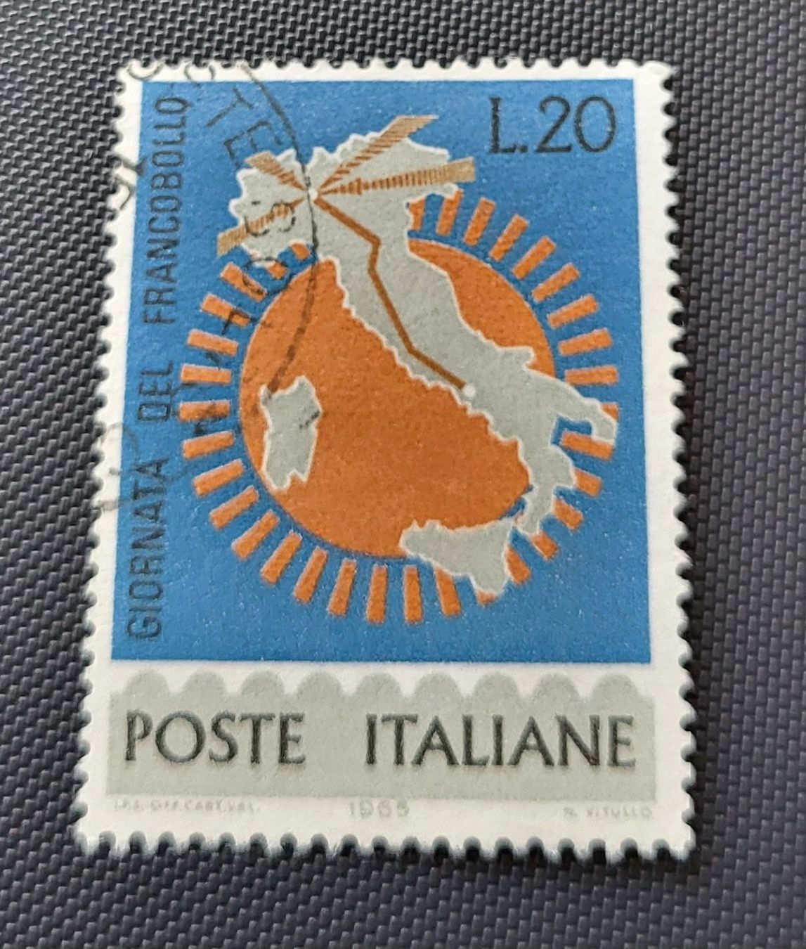 Tutti i francobolli: Italien 1965 briefmarke – Usato da St Gallen venduto da Stampsalshobby
