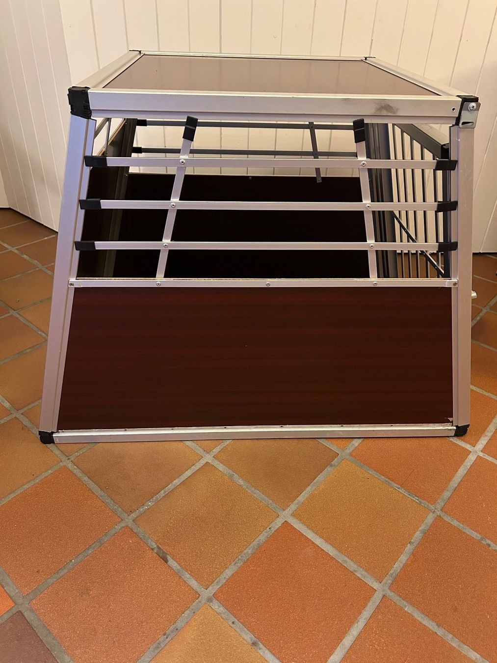 Gabbie, trasporto & Sicurezza: Hunde Transportbox Alu – Usato da Benglen venduto da silversun79 1