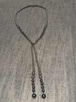 Synthetic Tahiti Pearl Necklace, adjustable length