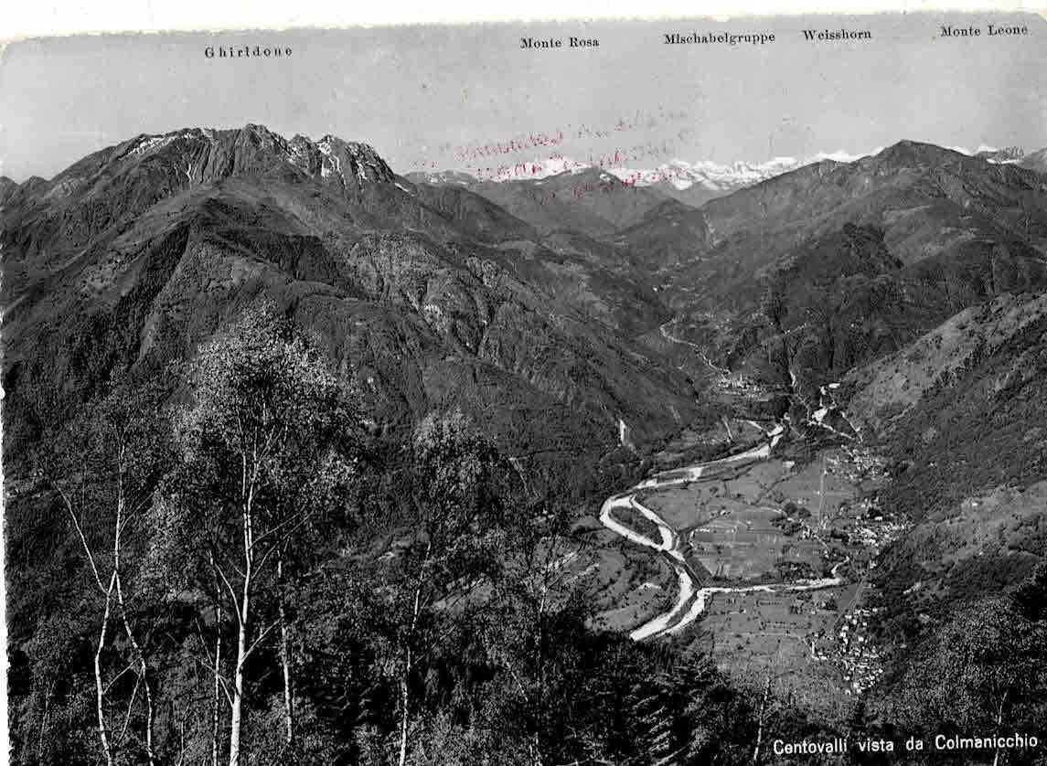 Cartes postales: Centovalli da Colmanicchi0 – D'occasion à Sulz AG par Oberdanne8