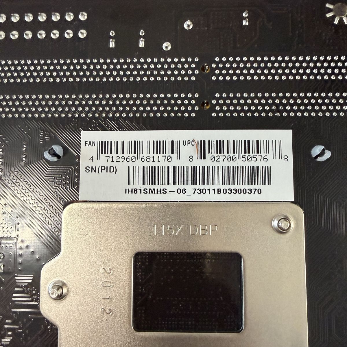 Cartes mère: Combo carte mère H81 + Intel Core i5-4460 + ventirad Arctic  – D'occasion à Evilard par Adrien___2 2