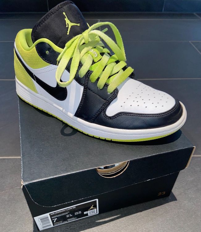 jordan 1 low cyber green