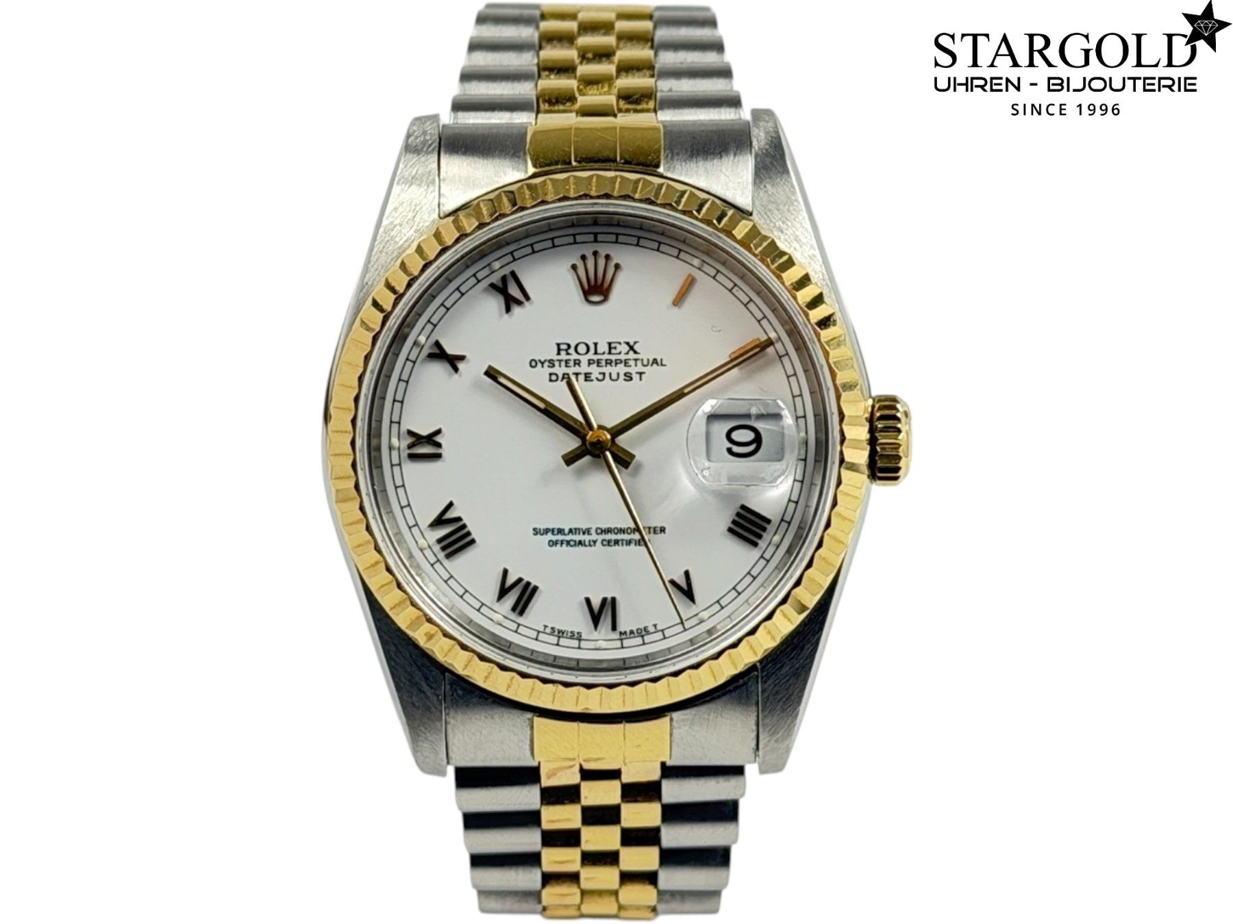 Rolex Uhren: Rolex Datejust 36 - 16233 – Gebraucht aus Zürich von Stargold-Uhren