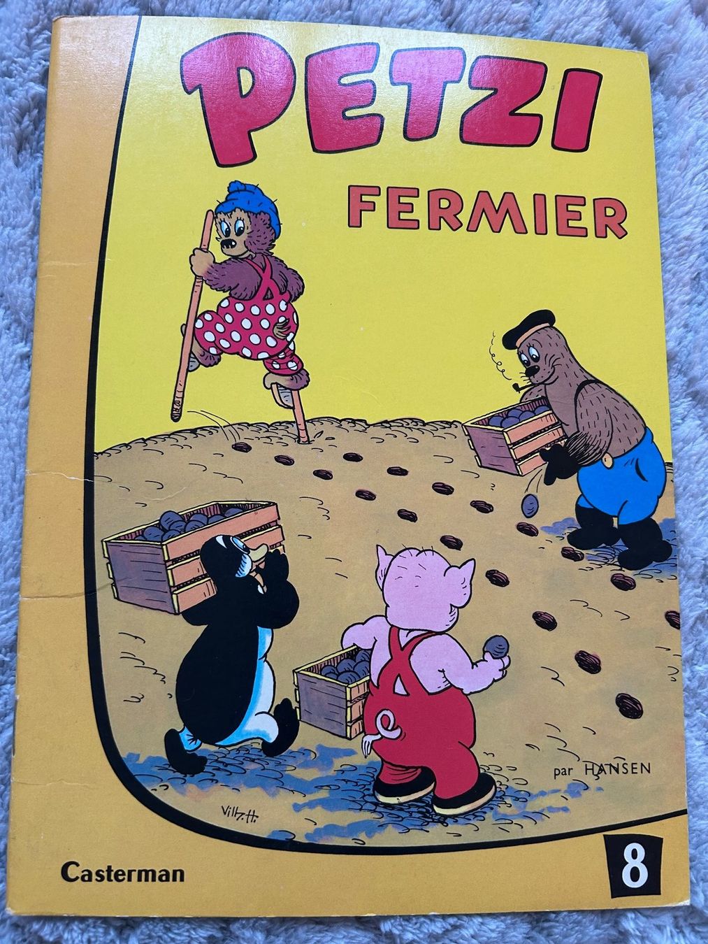 Fumetti: PETZI FERMIER – Usato da Genève venduto da zonzon9351