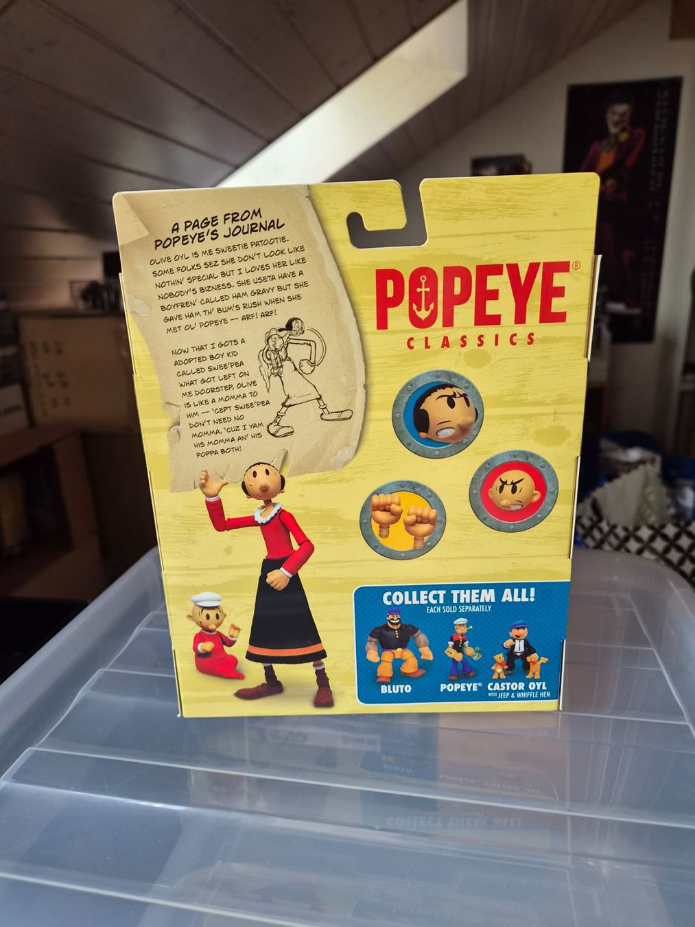 Statuette: Popeye Classics Olive Oyl & Sweet Pea OVP – Nuovo e nell'imballaggio originale da Sisseln AG venduto da schenk-figuren 1