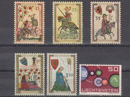 LBK 349 - 354ll postfrisch