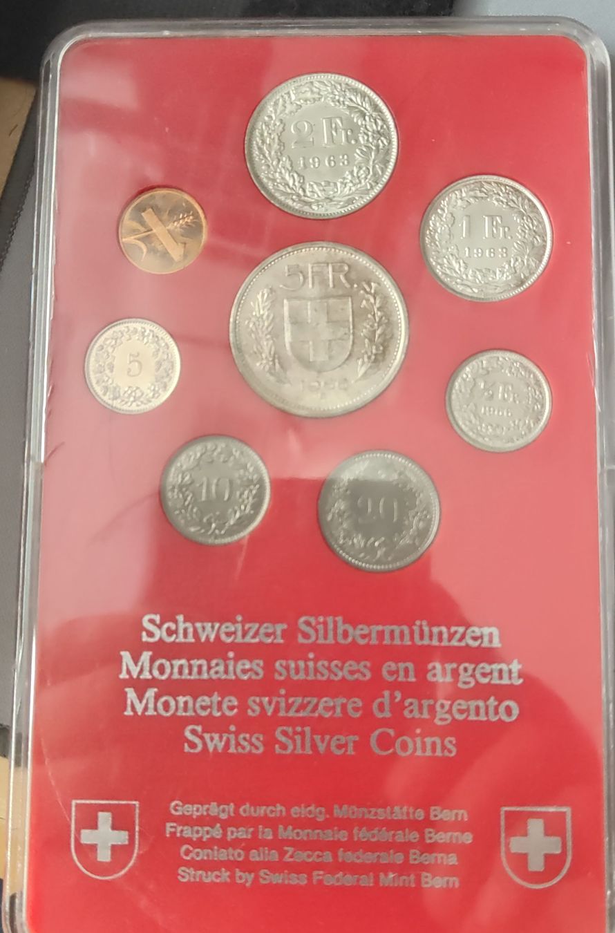 Tutti le monete: Schweizer Silbermünzen Set wie neu – Nuovo (secondo la descrizione) da Bürglen TG venduto da rehaso2214