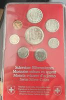 Schweizer Silbermünzen Set wie neu
