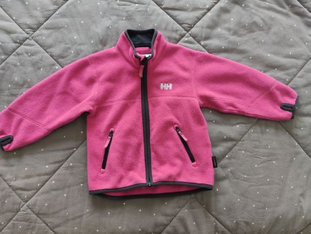 Helly Hansen Kinder Fleecejacke Gr. 92, Pink, super erhalten