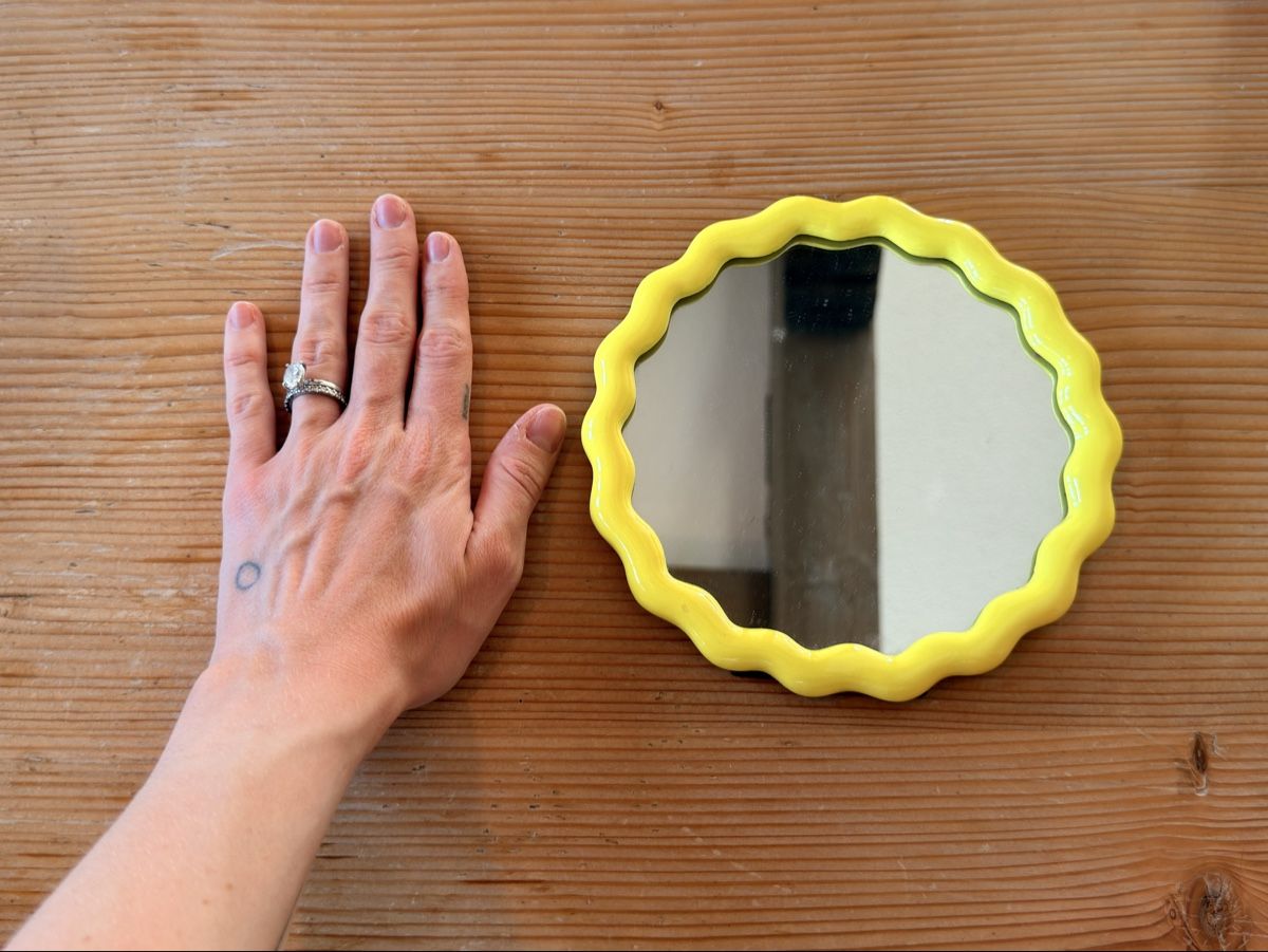 Specchi: Yellow &K Amsterdam Mirror, Good Condition, Cute Design – Usato da Uitikon Waldegg venduto da sdman 2