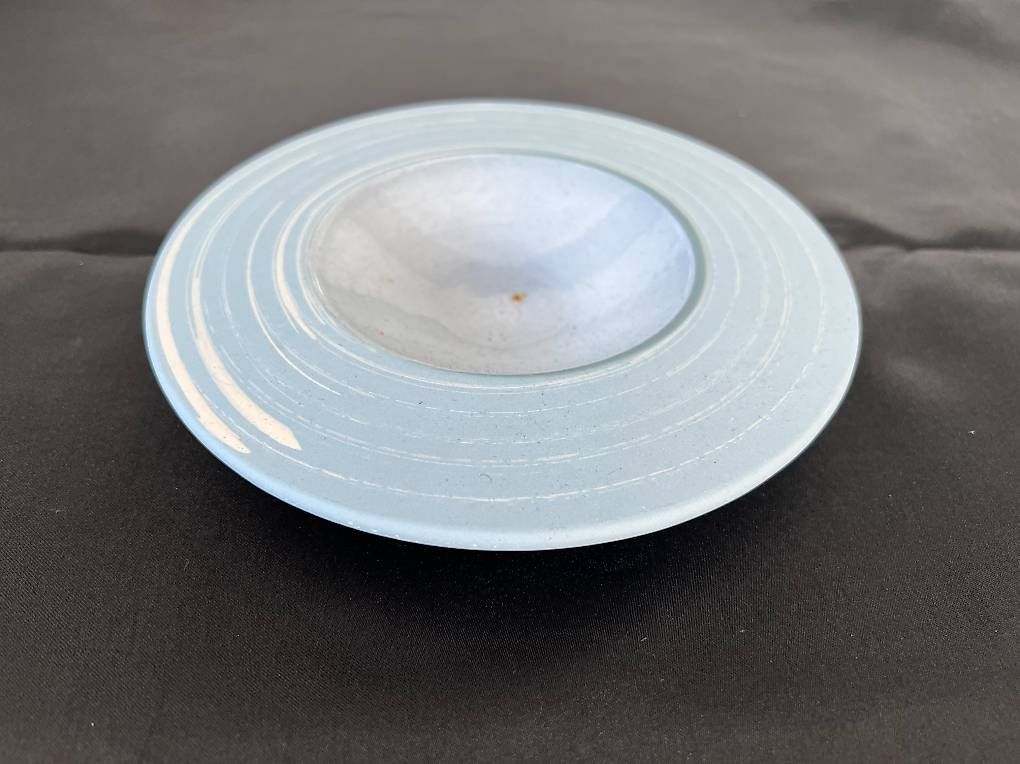 Teller: Dekoteller blau - Ø 19 cm – Gebraucht aus Dübendorf von Flyhigh