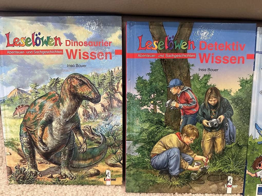 Libri: Leselöwen Dinos und Detektiv – Usato da Bernex venduto da ver_268v