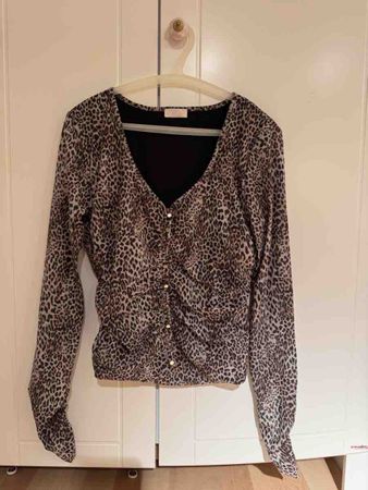 Liu Jo Bluse Leoparden Print Grösse 36