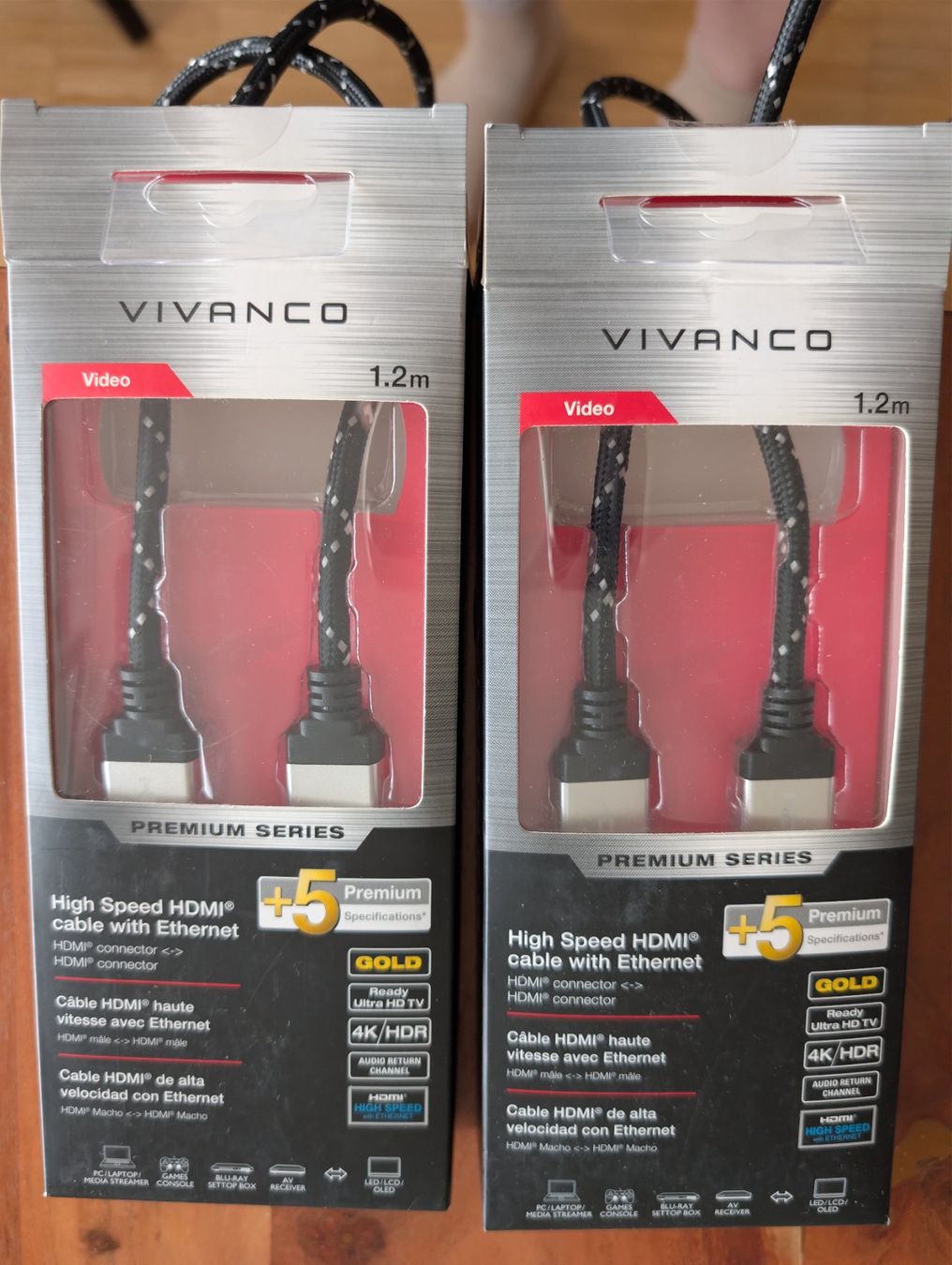 Câbles: Vivanco HDMI-Kabel (4er-Set) – D'occasion à Basel par dborch 2