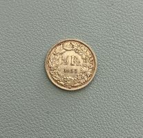 1955 _ 1/2 Franken Silber_Münze