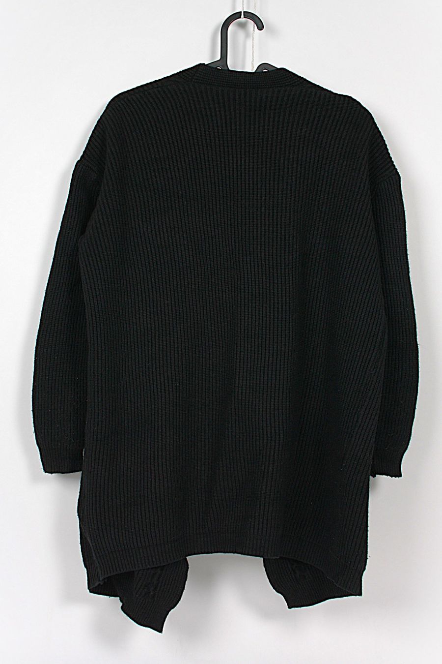 Jacken: Schwarzer Strick-Cardigan – Gebraucht aus Zollikofen von Restwert_Zollikofen 3