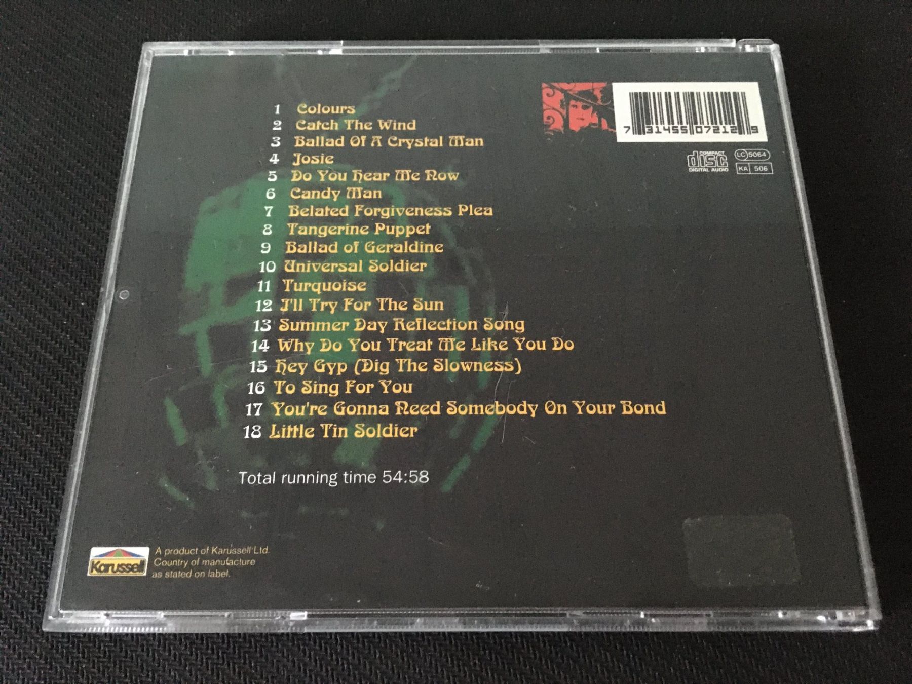 CD: Donovan - Universal Soldier -CD- – Usato da St.Gallen venduto da MedienJoe 2