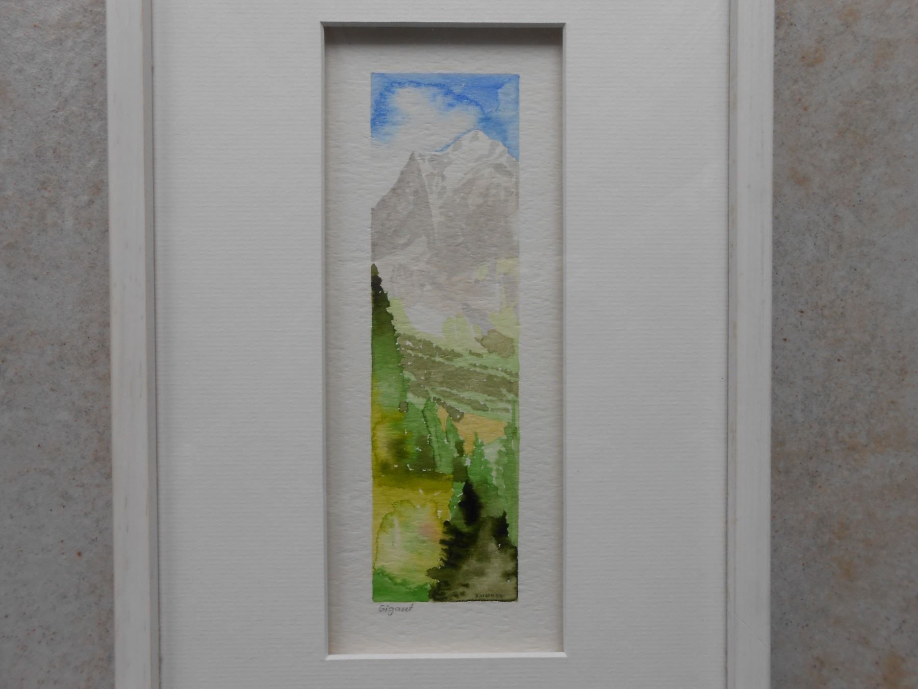 Dipinti: Aquarell CH "GIGANT" GR - (R) – Nuovo (secondo la descrizione) da Hallwil venduto da pkaiser44 2