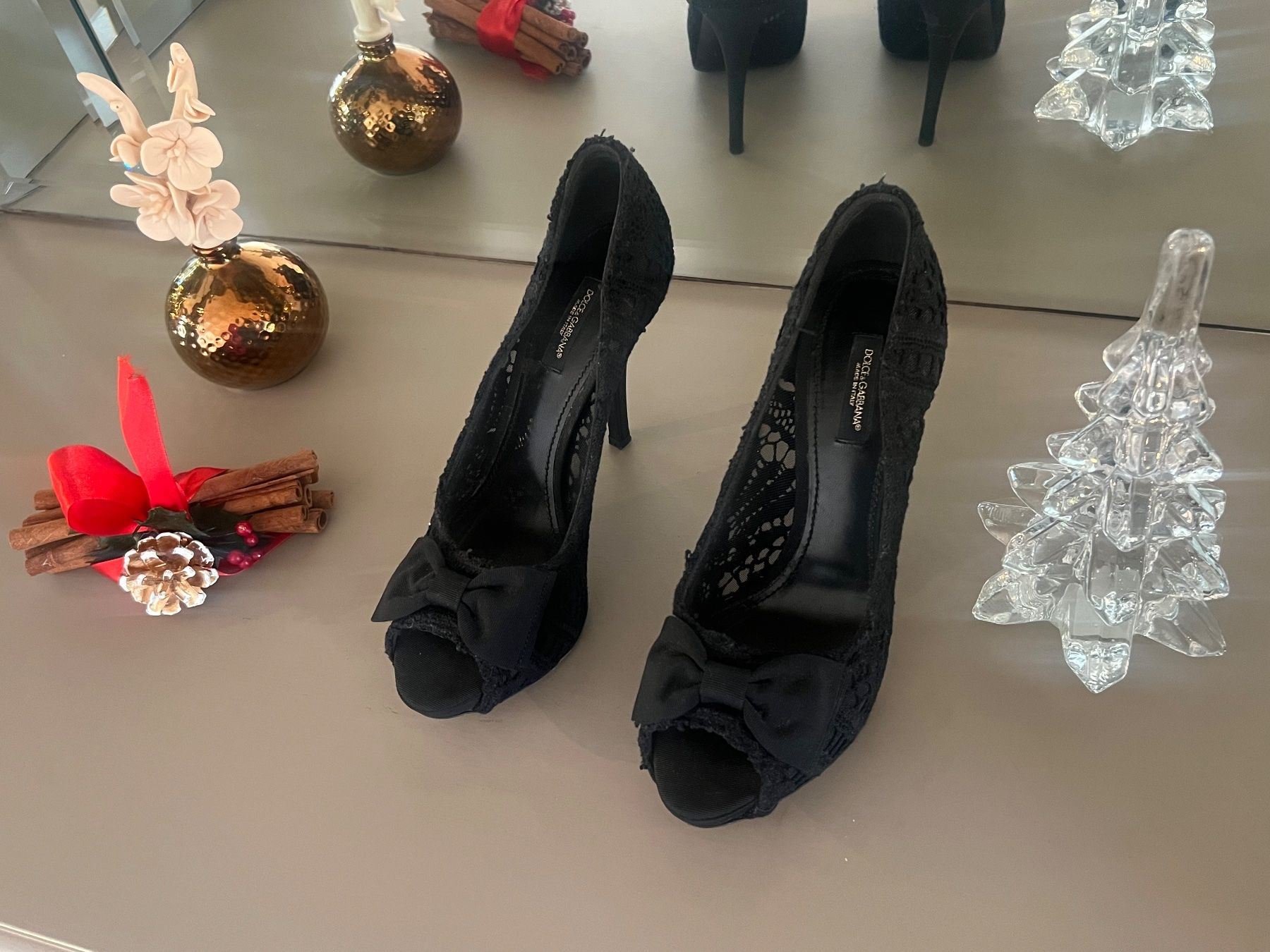 Dolce & Gabbana Scarpe da donna: Escarpins Dolce et Gabbana noires taille 38 – Nuovo (secondo la descrizione) da Lausanne venduto da Flo1006 5