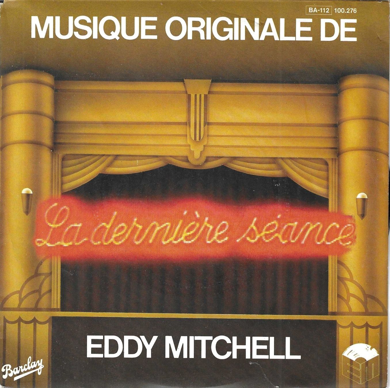 Schallplatten: Eddy Mitchell - Musique originale de La dernière séance – Gebraucht aus Savagnier von Ne2065