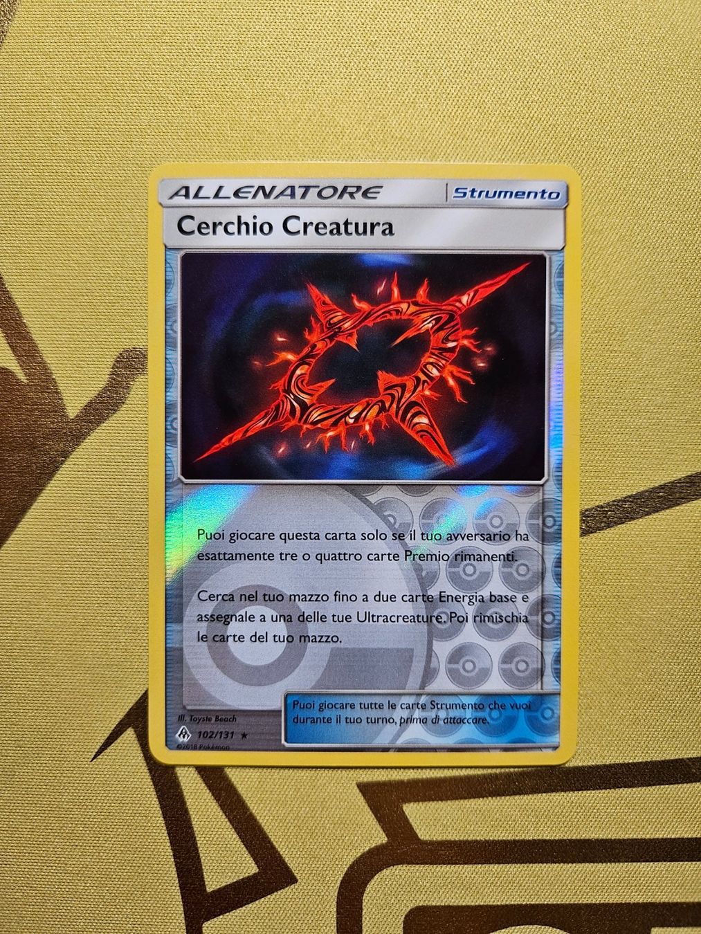 Pokémon Carte collezionabili: Forbidden Light - Cerchio Creatura – Usato da Bellinzona venduto da Pokemarco