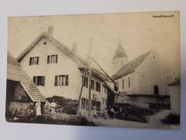 Ansichtskarte Vendlincourt 1919 gelaufen antik R5F