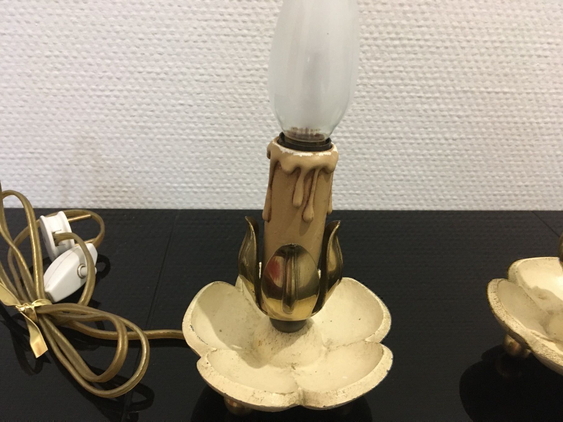 Lampen: Paires de lampe de chevet 1950 – Gebraucht aus Vernier von Leandro055 1