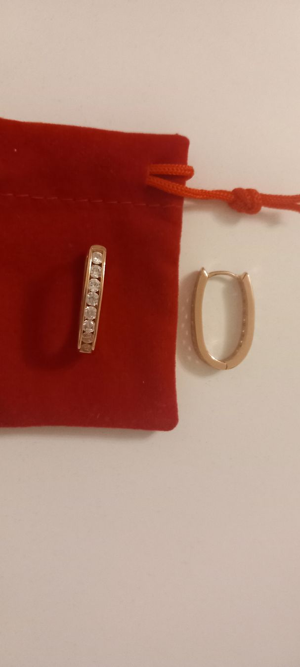 Orecchini pendenti & Orecchini a lobo: Creolen Rosé Farbe 2,5 cm – Nuovo (secondo la descrizione) da Balsthal venduto da Marica75
