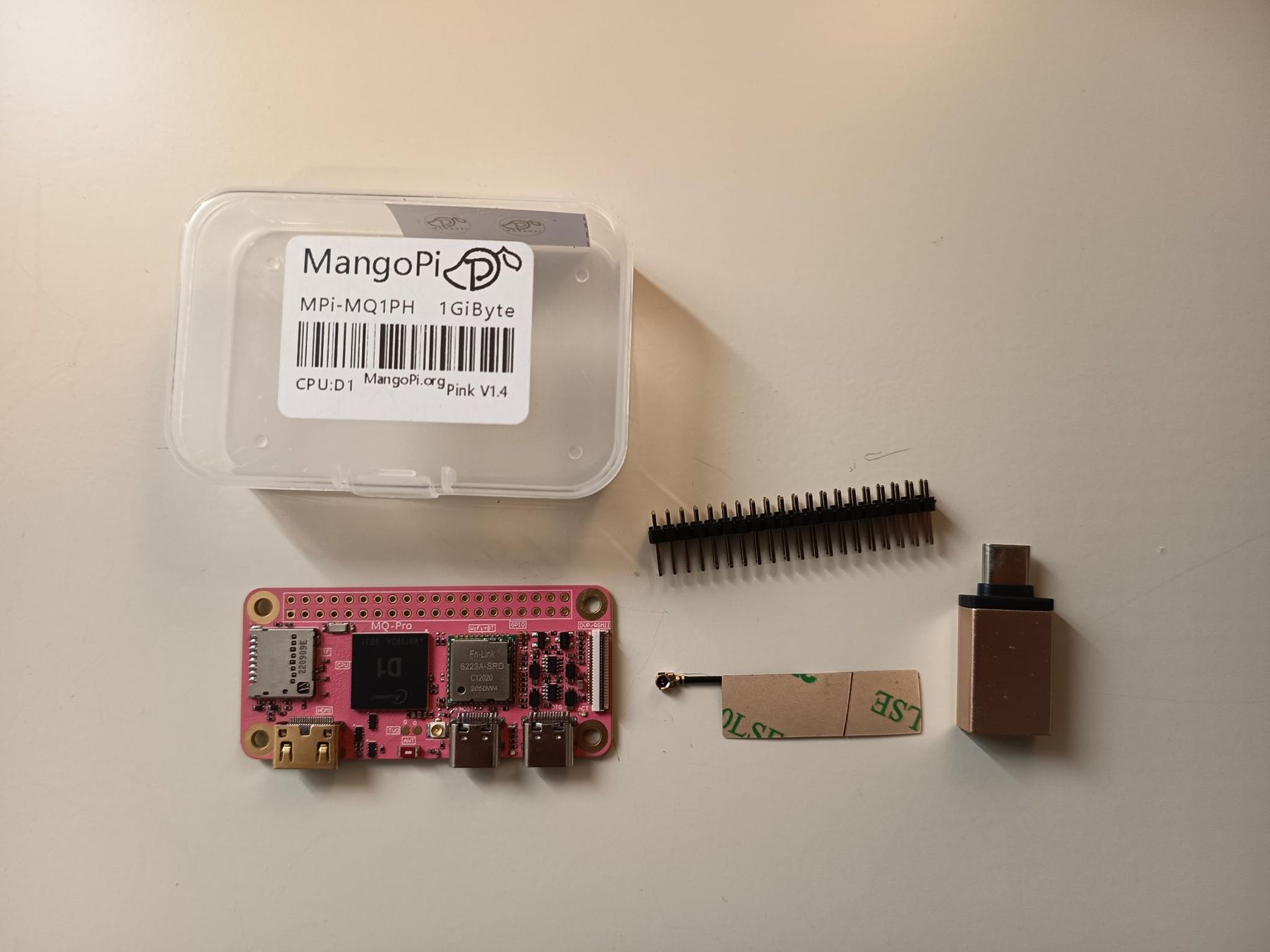 PC: MangoPi MQ-Pro RISC-V Single Board Computer – Usato da Wettingen venduto da wettingen23 1