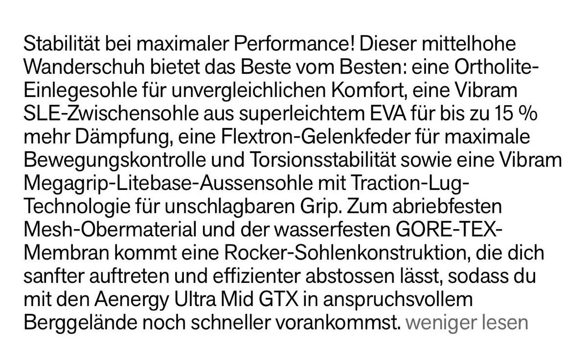 Scarpe da donna: Aenergy Ultra Mid GTX – Nuovo (secondo la descrizione) da Dättwil AG venduto da konstakra 3