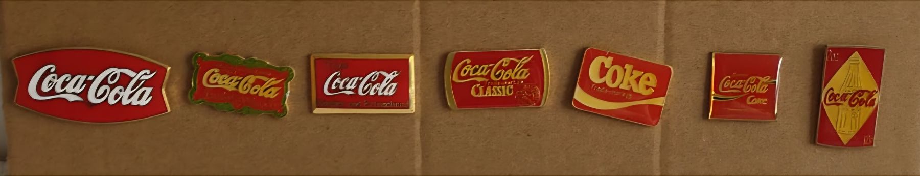 Coca-Cola Plaquettes & Badges: 7 Coca Cola Pins – D'occasion à Luzern par Luzern_Energy