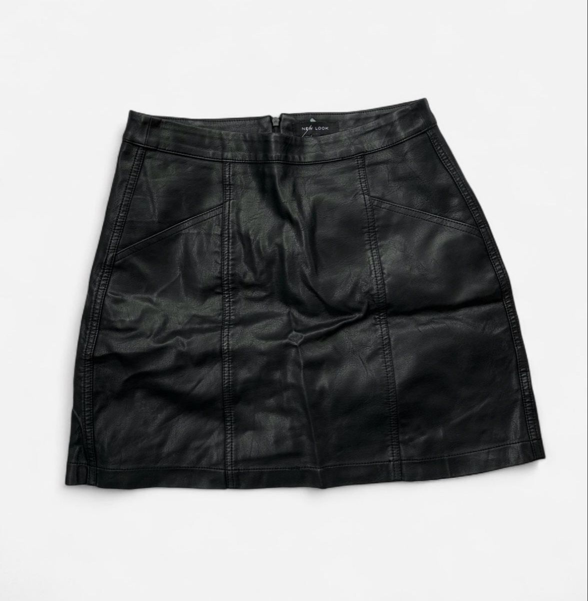 New Look Gonne: Schwarzer rock im Lederlook, New Look, Gr. 36 – Nuovo (secondo la descrizione) da Wohlen AG venduto da jes_9c79
