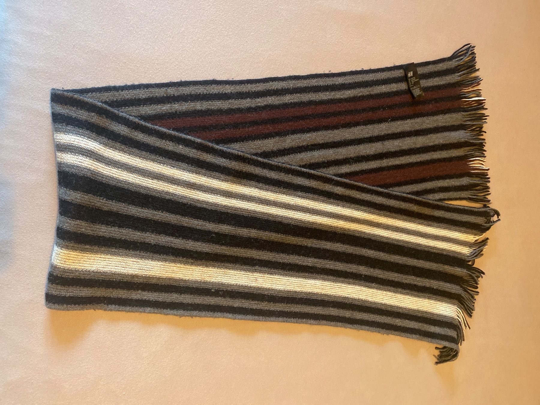 H&M Sciarpe: Schal men mehrfarbig – Usato da Zermatt venduto da Oli4.c