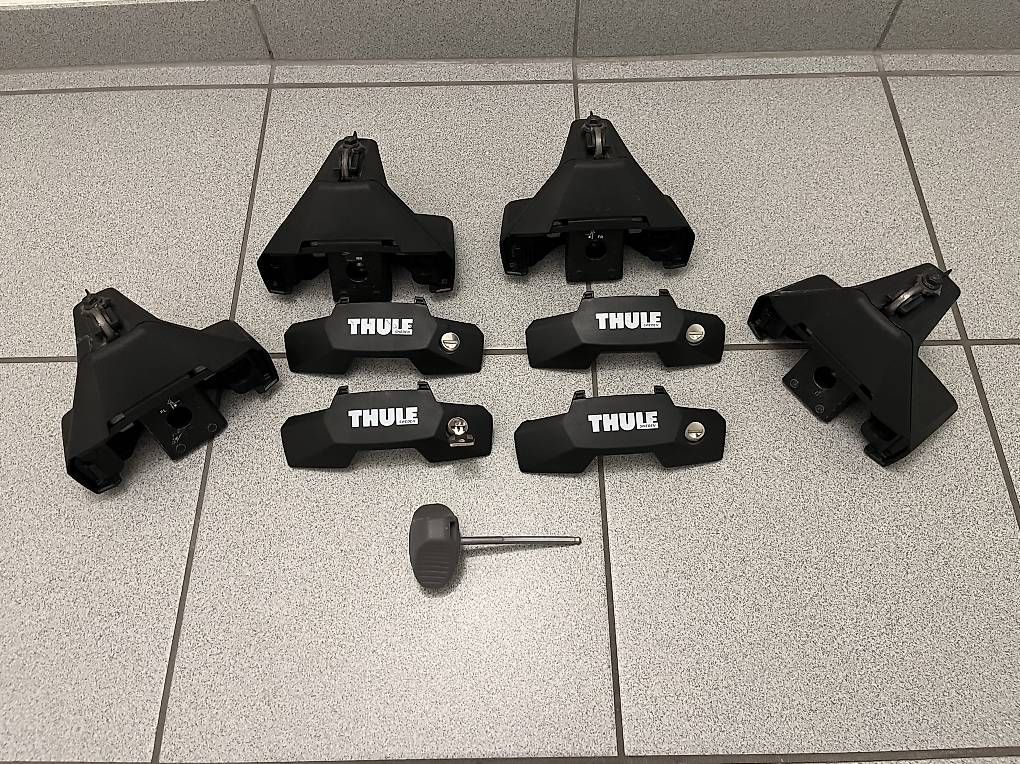 Portapacchi: Thule Evo Clamp 7105 Dachträger Fusssatz – Usato da Dietlikon venduto da Mike500 3