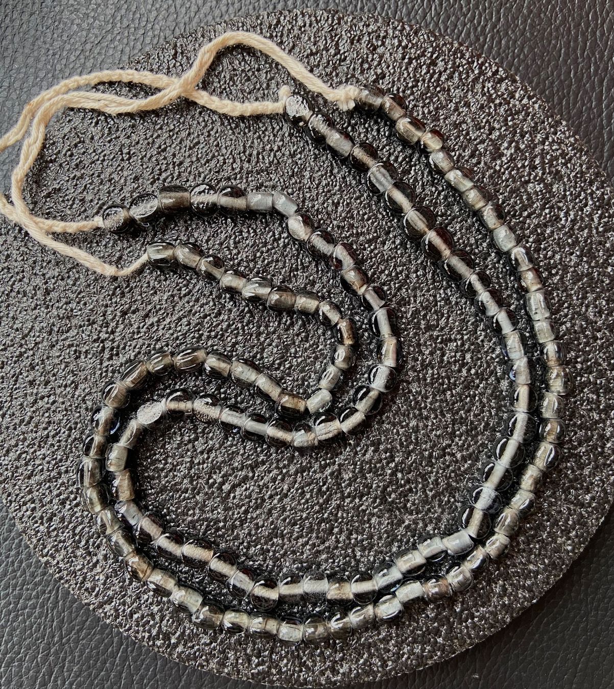 Catenine: 2 x handgemachte Glasperlen Halsketten – Nuovo (secondo la descrizione) da Zuerich venduto da Perlen-Decor