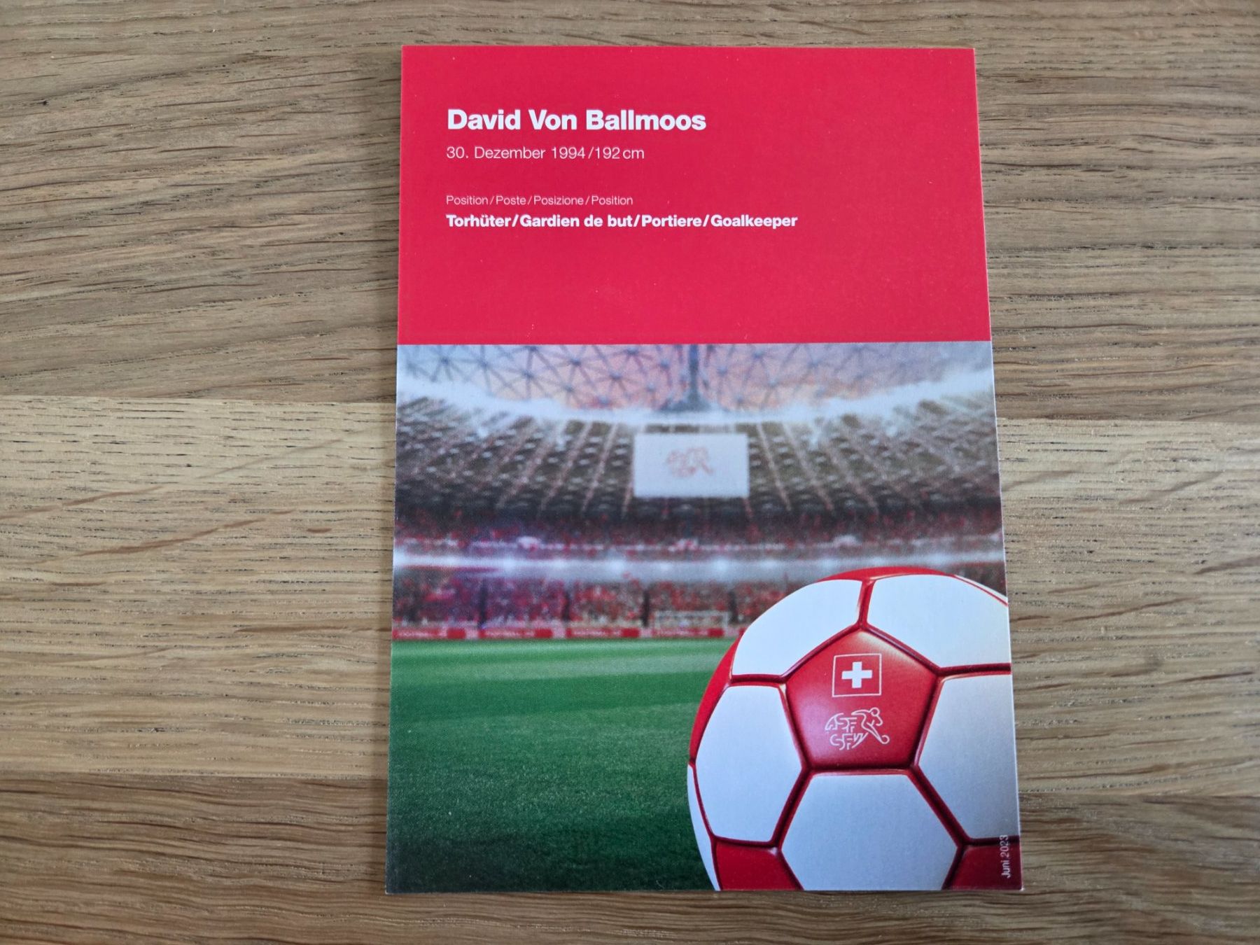 Autografi: David Von Ballmoos – Nuovo (secondo la descrizione) da Villars-sur-Glane venduto da Bolinot 2