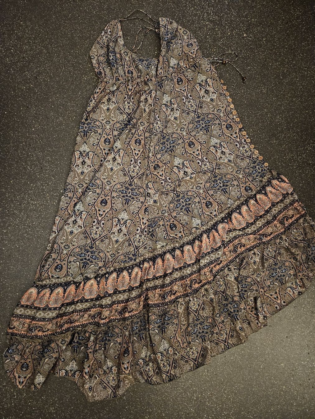 Vestiti: Luftiges Sommerkleid Gr. M Muster, Maxikleid – Nuovo (secondo la descrizione) da Anwil venduto da tamoos 6