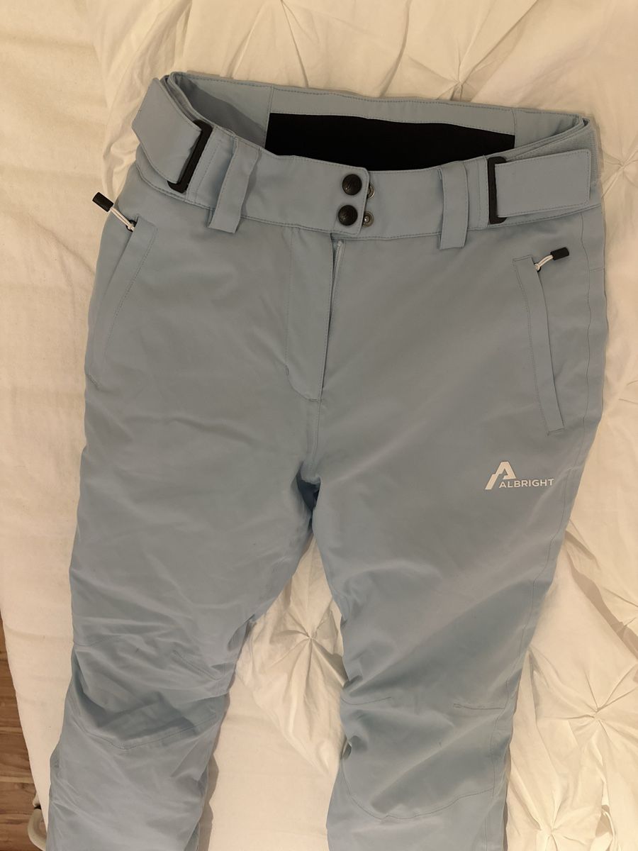 Albright Hosen: Schneehose hellblau Grösse 34 Albright gebraucht – Gebraucht aus Hombrechtikon von leo_vb9d 1